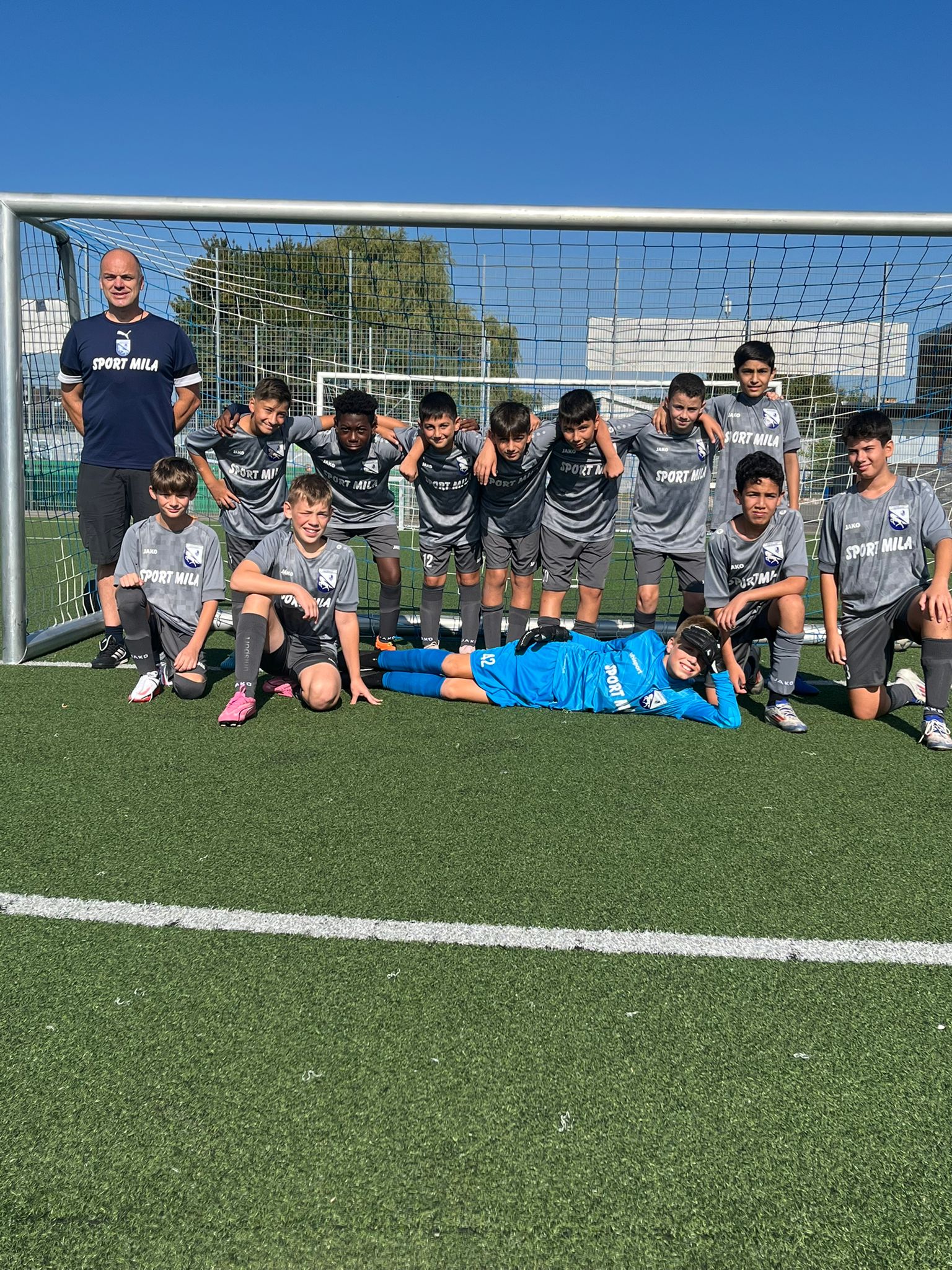 Mannschaftsfoto der D-Jugend U13-1 des 1. FC Quadrath-Ichendorf
