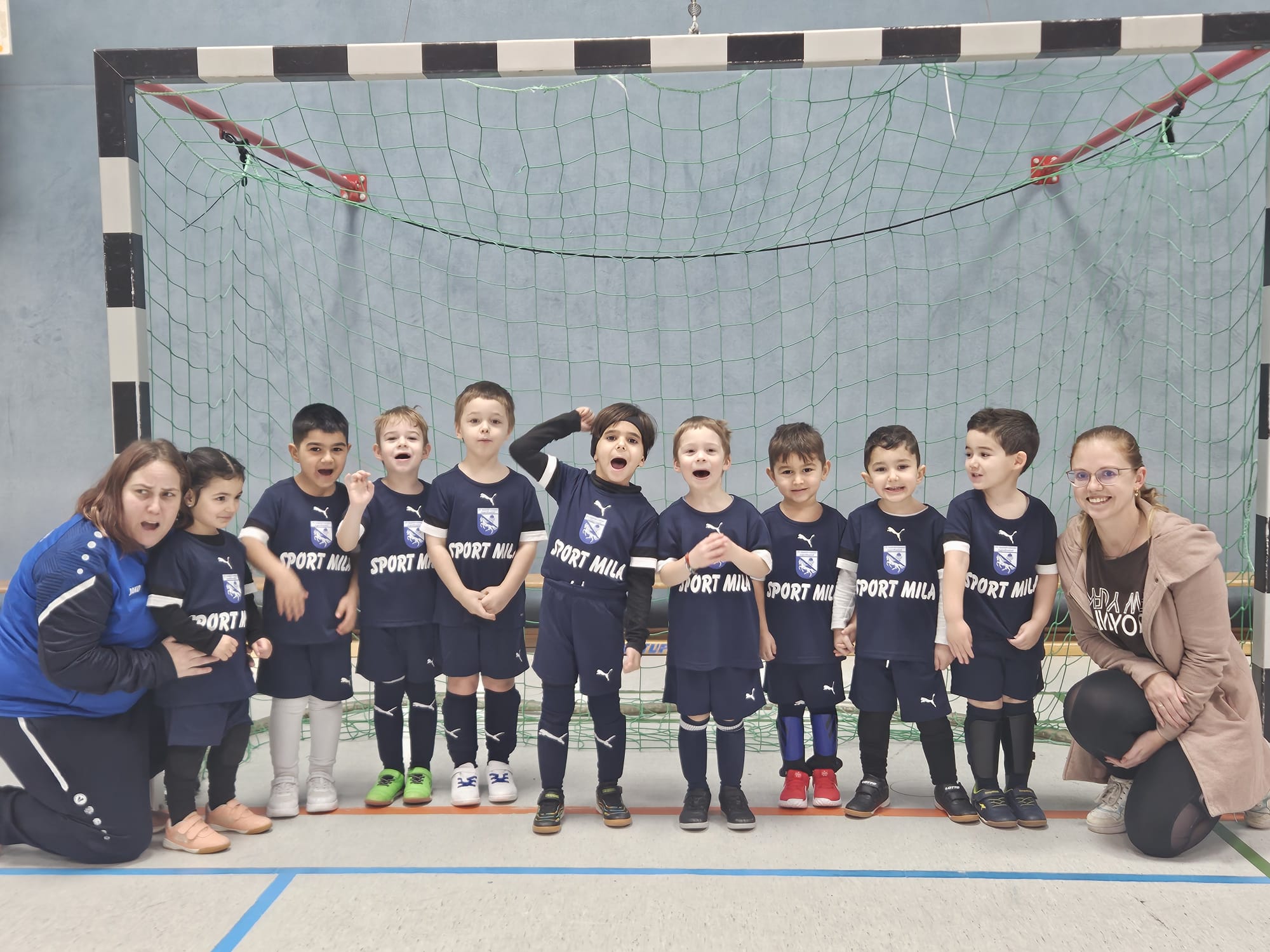 Mannschaftsfoto der G-Jugend (U7-2)