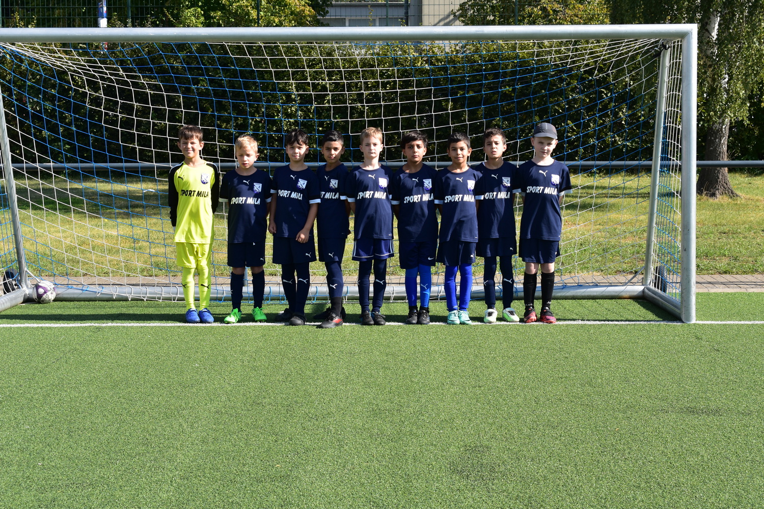 Mannschaftsfoto der U10-1