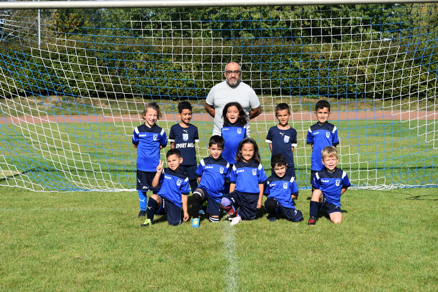 Mannschaftsfoto der G-Jugend (U7-1)