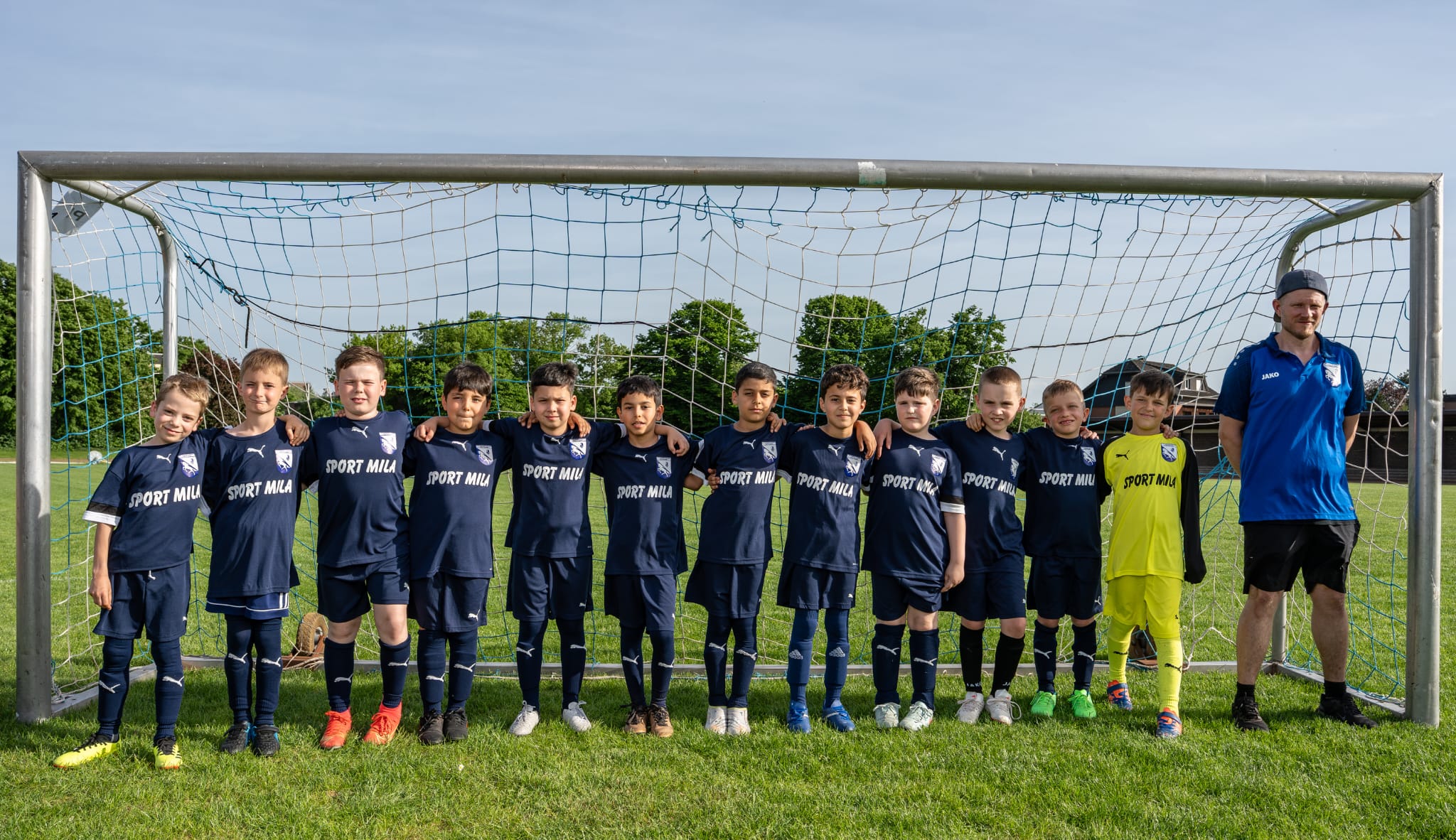 Mannschaftsfoto der E-Jugend (U10-1)