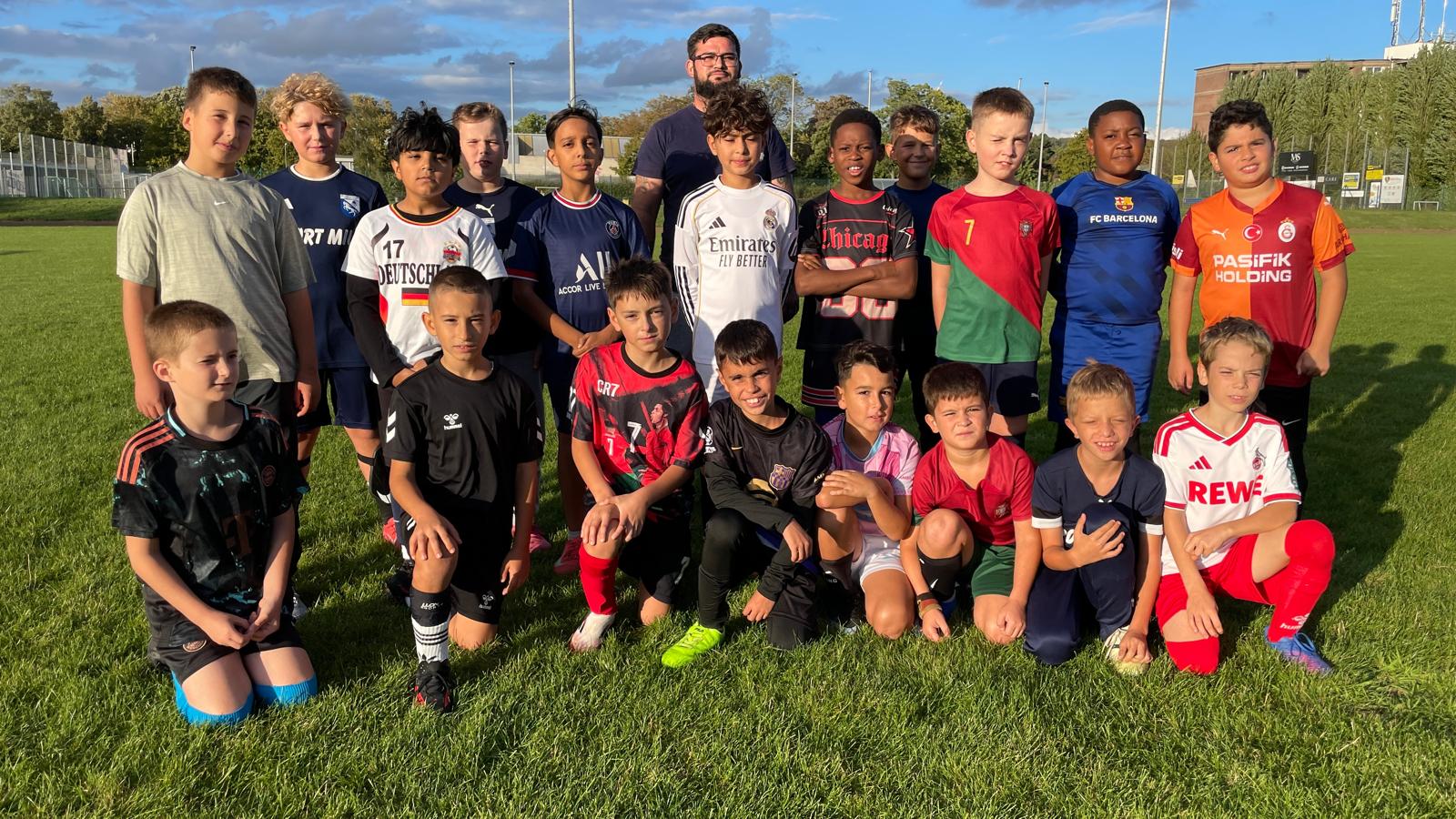 Mannschaftsfoto der F-Jugend (U8-1)